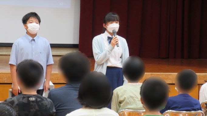 第２回中学体験入学会「Touch! Shin-aiⅡ」を９月３日に開催しました